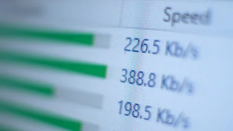 Cloud uploading on computer at office Stock Footage 102516931