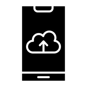 Cloud Vector Icon Design Illustration Stock Illustration