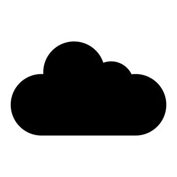 Cloud Vector Icon Design Illustration 스톡 일러스트