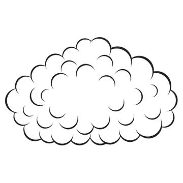 Cloud , vector illustration 스톡 일러스트