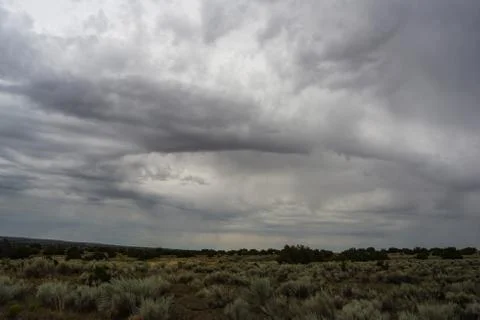 Cloud vortex Foto stock
