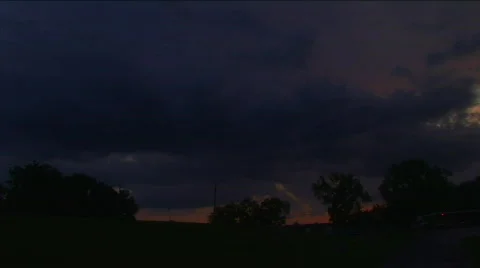 Cloud wall time lapse sunrise 1 HD Stock Footage 399605