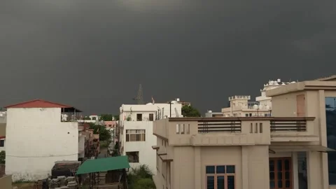 Cloud Watching in the Rain Stock Footage 315287021