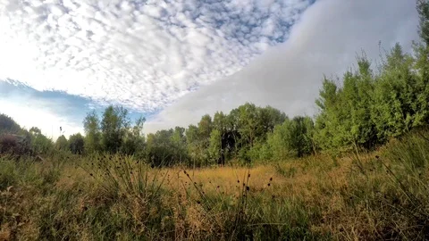 Cloud Waves Time Lapse Stock Footage 93897209