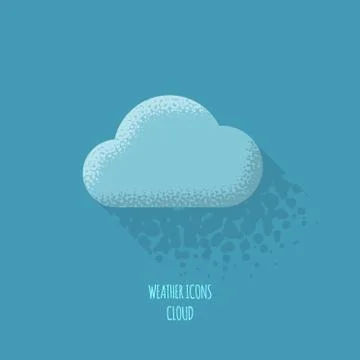 Cloud Weather Icon Stock Illustration
