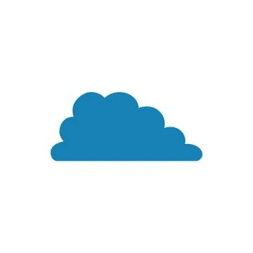 Cloud weather symbol イラスト素材