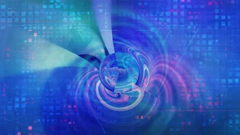 Cloud web technologies in abstract style. Smart device. Cloud computing Stock Footage 154755253