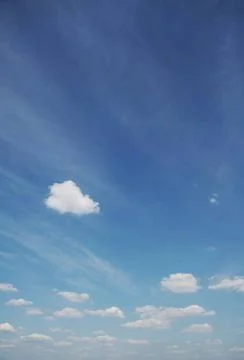 Cloud White clouds and blue Copyright: xZoonar.com/GalynaxAndrushkox 46716... Foto stock