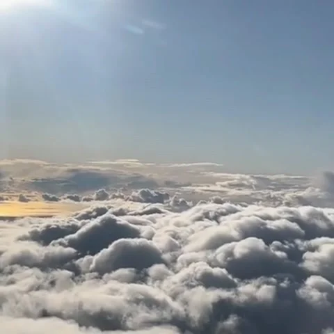 Cloud with white with sunny day Video stock 219525594