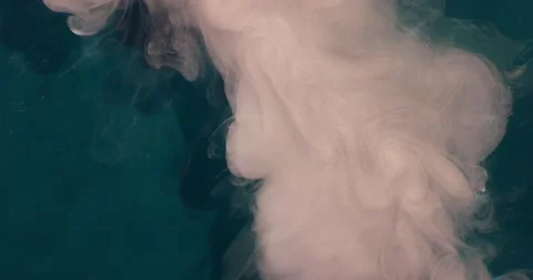 A Cloud of White on a Teal Background Video stock 223256227