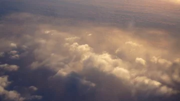 Cloud Window seat airplane concept. Sky cloud view Stock Footage 85502838