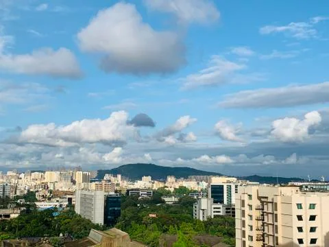 Cloud_window_view Stock Photos