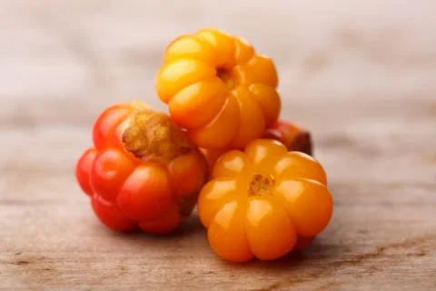 Cloudberries Stock Photos