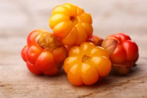 Cloudberries Stock Photos