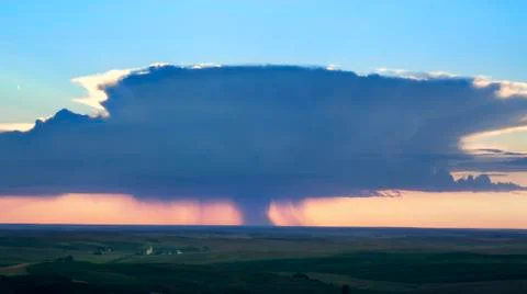 Cloudburst, Storm, Rain, Dramatic Clouds 스톡 사진