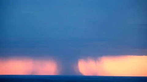 Cloudburst, Storm, Rain, Dramatic Clouds 스톡 사진