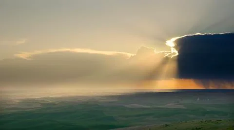 Cloudburst, Storm, Rain, Dramatic Clouds 스톡 사진