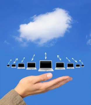 Cloude computing Stock Photos