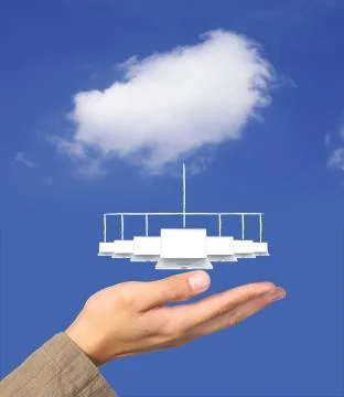 Cloude computing Stock Photos