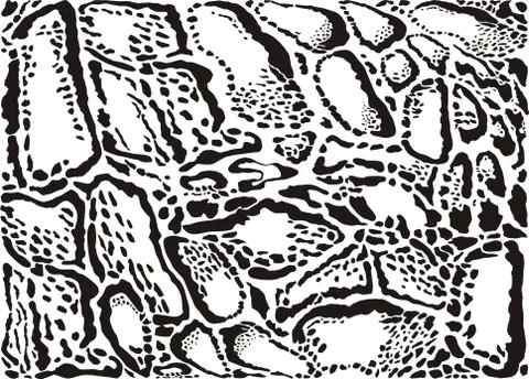 Clouded leopard pattern background Stockillustratie