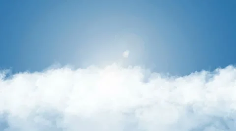 Cloudflythrough 01- HD Loop 库存影片 8920698