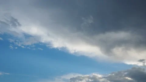 Cloudiness, set of clouds. Cloudiness determines weather and climate Video stock 311804646