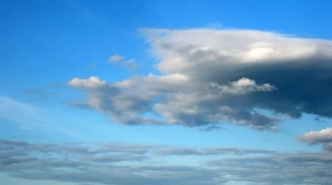 Clouding in evening Stock Footage 11133183