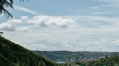 Cloudlapse with Rain 스톡 동영상 25455400