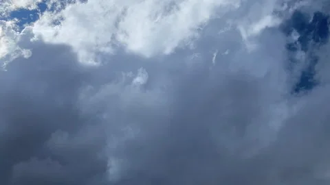 CloudlapseRoilingOvercastMovingRight1 Stock Footage 285540830