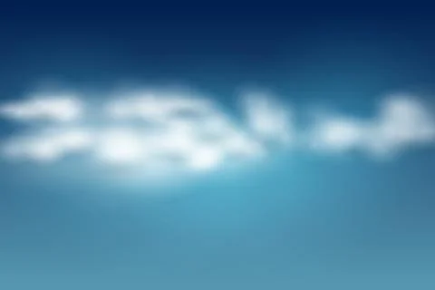 Cloudly blue sky Stock Illustration