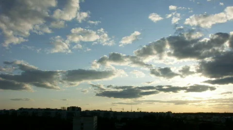 Clouds 1 Video stock 414450