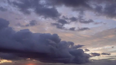 Clouds 100x timelapse Video stock 255299914