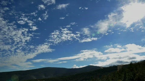 Clouds 3 Layer - Shorter Video stock 844247