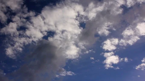 Clouds 60 seconds LM11 Heavenly Sky Vídeos de archivo 35630460