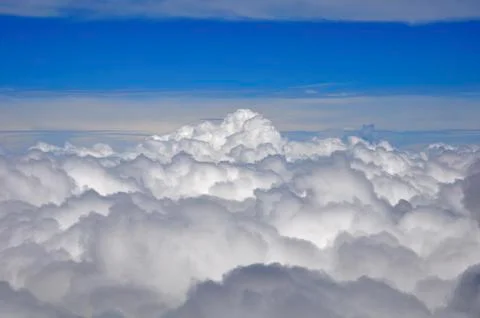 Clouds Above Atlanta 写真素材