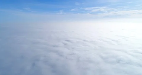 Clouds from above Stock Footage 100875285