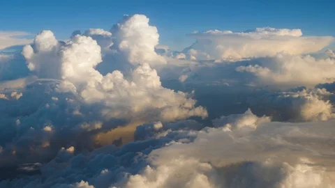 Clouds from above Stock Footage 117473556