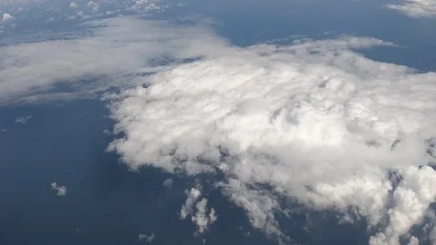 Clouds From Above Stock Footage 132307944
