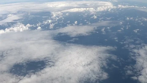 Clouds From Above Stock Footage 132308086