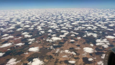Clouds From Above Stock Footage 289778494