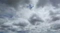 Clouds above New Mexco Desert 03 Thunderstorm Approaching 60 seconds HD Footage