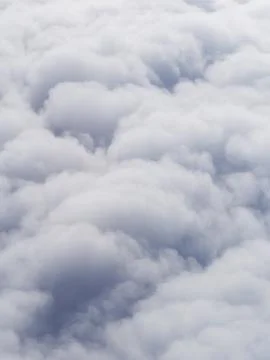 Clouds from above Stock Photos
