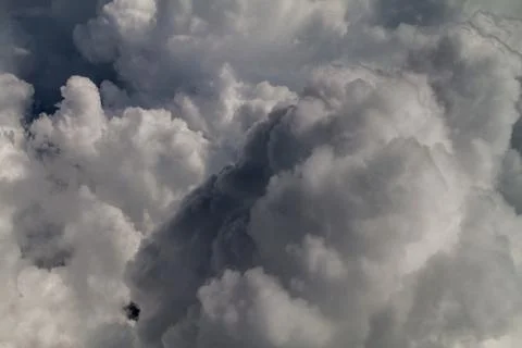 Clouds from above Stock Photos