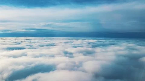 Clouds from above Stock Photos
