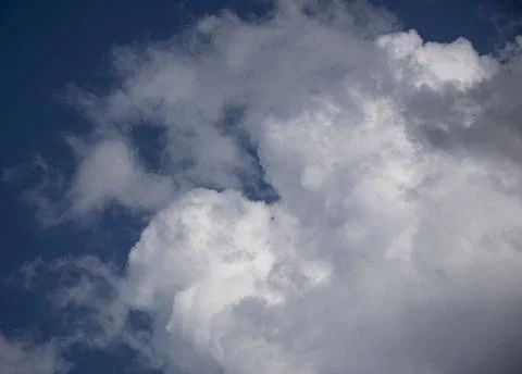 The clouds above Foto stock