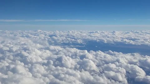 Clouds above the sky Stock Footage 234722884