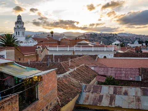 Clouds above Sucre timelapse 스톡 동영상 70827688