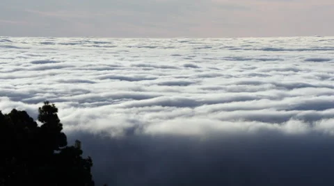 Clouds from above Time Lapse Stock Footage 60393831
