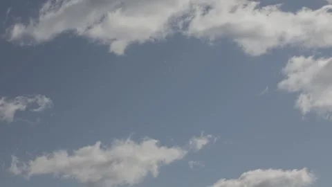Clouds across the blue sky Stock Footage 241092740