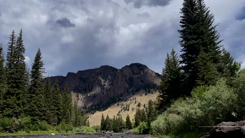 Clouds across the Rio Grand 库存影片 135451864